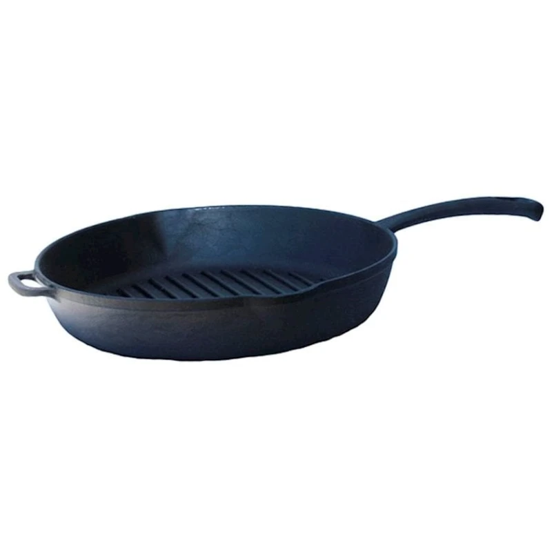 Сковородка-гриль Biol 1126, 26 см, чугун, черная Сковородка-гриль Biol 1126, 26 см, чугун, черная