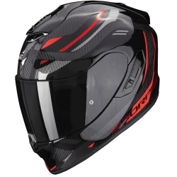 Motosiklet dəbilqəsi Scorpion EXO-1400 Evo Carbon Air Kydra Black-Red, ölçü XL, qara/qırmızı