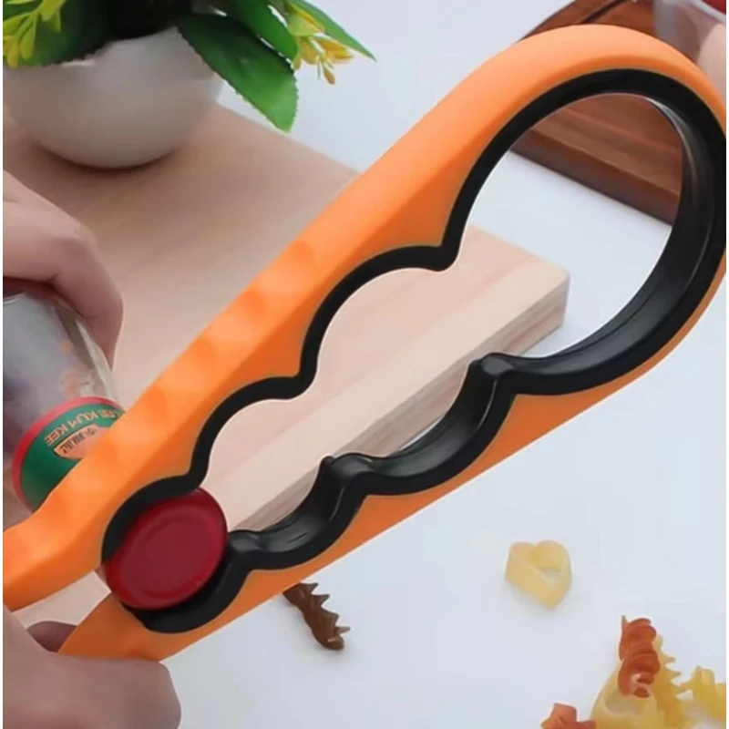 Открывалка для банок K2067, нержавеющая сталь, оранжевый Открывалка для банок K2067, нержавеющая сталь, оранжевый