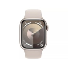 Ağıllı saat Apple Watch 9 41 mm Starlight sport band loop, (MR8V3QI/A)