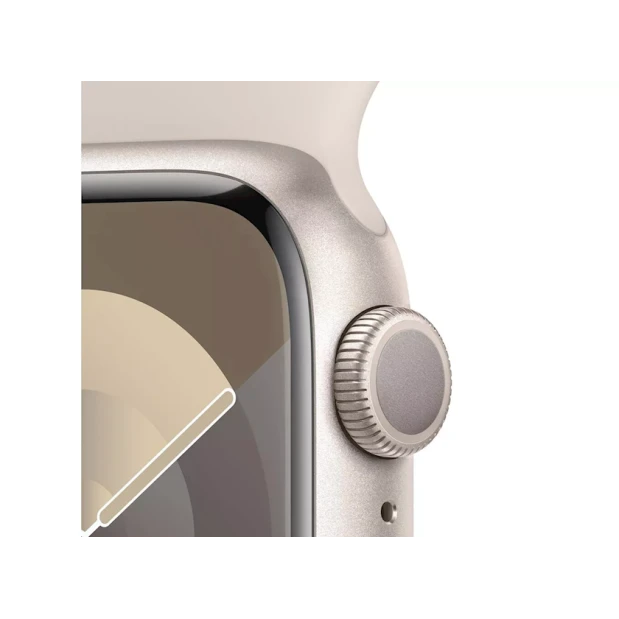 Умные часы Apple Watch 9 41 mm Starlight sport band loop, (MR8V3QI/A)