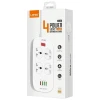 Сетевой фильтр LDNIO SC4407 2 м, 4-розеточный, White Сетевой фильтр LDNIO SC4407 2 м, 4-розеточный, White