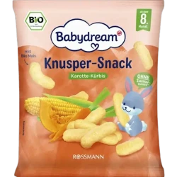 Снэк Babydream Carrot&Pumpkin, от 8 месяцев, 30 г