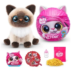 Мягкая игрушка сюрприз Zuru Pets Alive Smitten Kittens, от 3 лет, товар в ассортименте Мягкая игрушка сюрприз Zuru Pets Alive Smitten Kittens, от 3 лет, товар в ассортименте