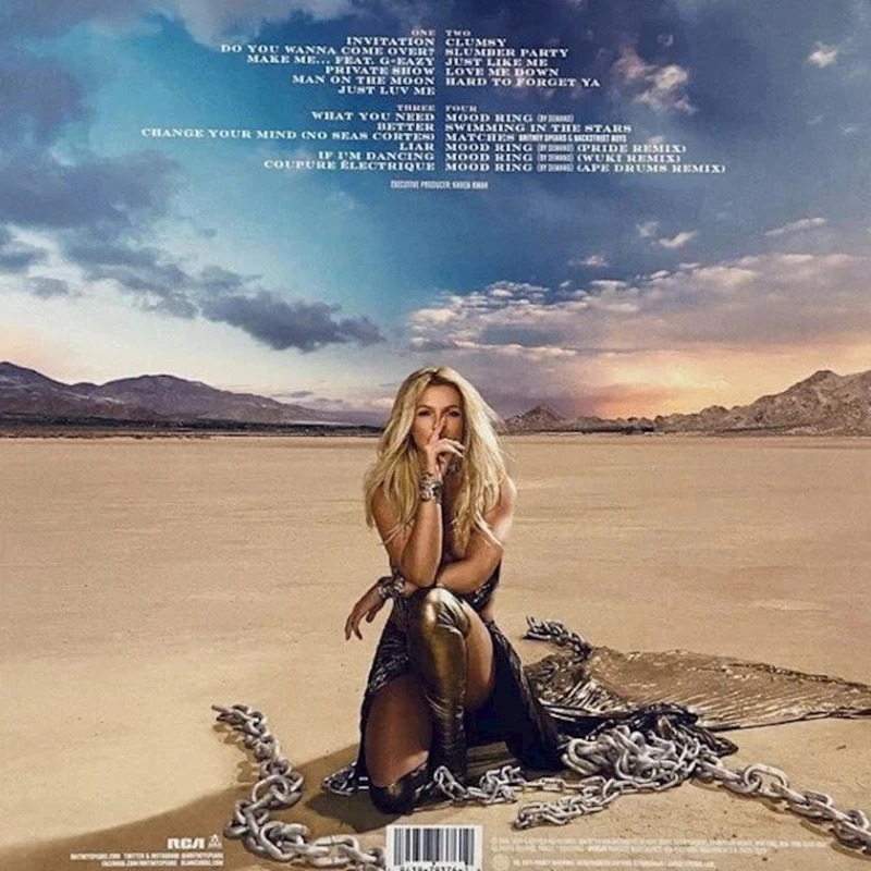Виниловая пластинка RCA Records Glory - Britney Spears Виниловая пластинка RCA Records Glory - Britney Spears