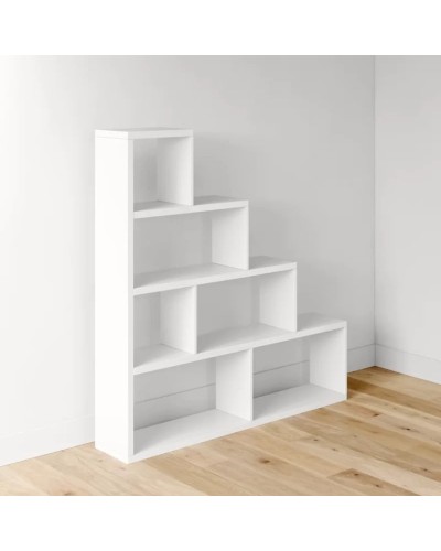 Stellaj Ev Plus, LDSP, ağ, 142x142x28 sm