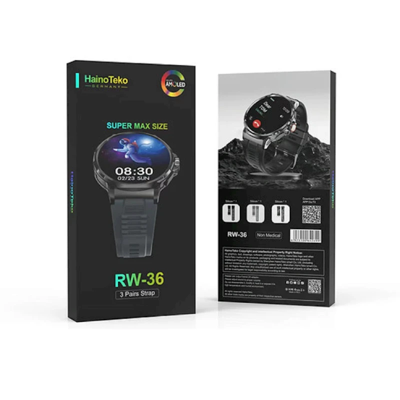 Смарт-часы Haino Teko RW-36 Black (rw-36 smart watch) Смарт-часы Haino Teko RW-36 Black (rw-36 smart watch)