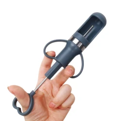 Отделитель косточек nh_hcv74, пластик/металл, серый, 23x3 см