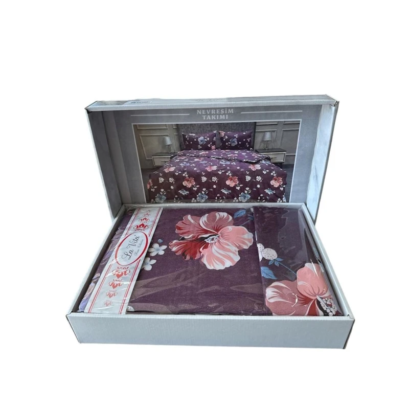 Yataq dəsti Lavita 2110000003122, yorğan üzü 160x220 sm, mələfə 160x220 sm, yatıq üzü 50x70 sm, bir yarım, qəhvəyi Yataq dəsti Lavita 2110000003122, yorğan üzü 160x220 sm, mələfə 160x220 sm, yatıq üzü 50x70 sm, bir yarım, qəhvəyi