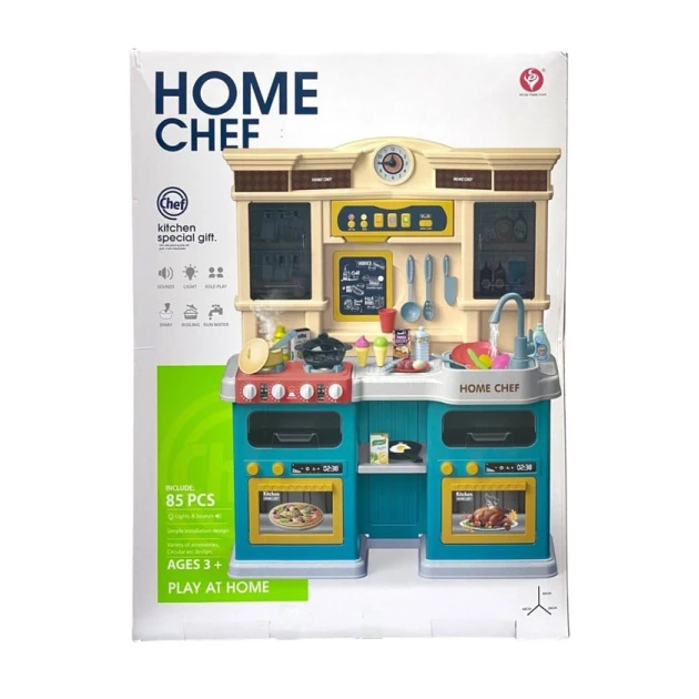 Игровой набор Bei Di Yuan Home Chef M6708, 85 деталей, 3+ лет Игровой набор Bei Di Yuan Home Chef M6708, 85 деталей, 3+ лет