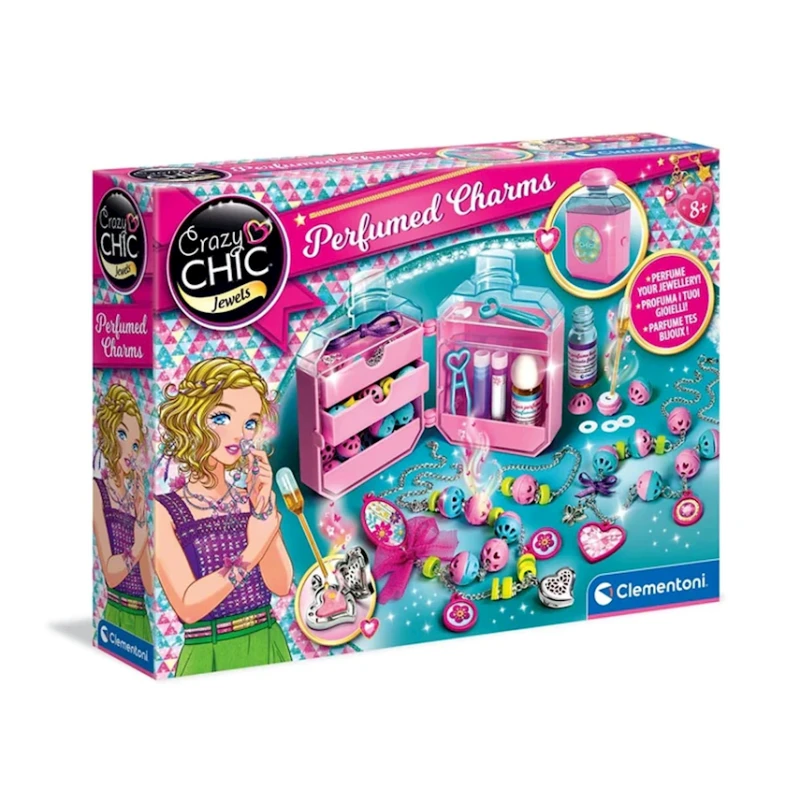 Bəzəklərin hazırlanması üçün dəst Clementoni 18600, Perfumed Charms, 8+ yaş Bəzəklərin hazırlanması üçün dəst Clementoni 18600, Perfumed Charms, 8+ yaş