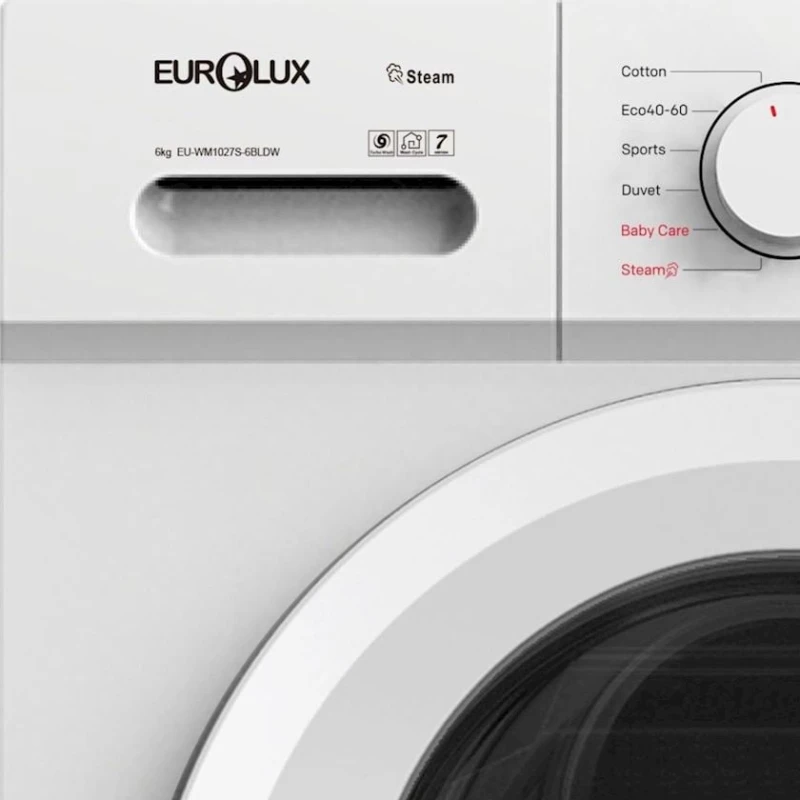 Стиральная машина Eurolux EU-WM1027S-6BLDW Стиральная машина Eurolux EU-WM1027S-6BLDW
