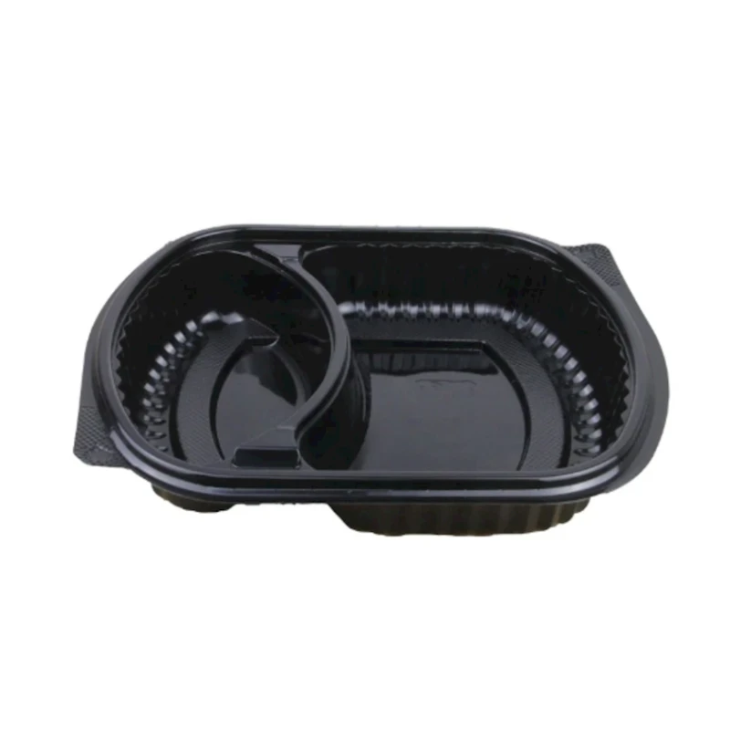 Набор одноразовой посуды для еды Loyal 6476262369, полипропилен, черный, 24.3x20.8x7 см, 100 шт Набор одноразовой посуды для еды Loyal 6476262369, полипропилен, черный, 24.3x20.8x7 см, 100 шт