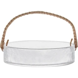 Фруктовница nh_av7f, стекло, прозрачная/коричневая Фруктовница nh_av7f, стекло, прозрачная/коричневая