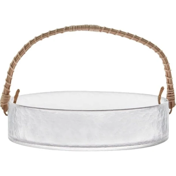 Фруктовница nh_av7f, стекло, прозрачная/коричневая Фруктовница nh_av7f, стекло, прозрачная/коричневая