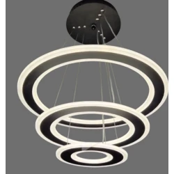 Подвесной светильник 1064, чёрный, 47x34x21 мм