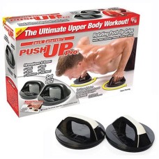 Jim üçün dayaqlar Push Up Pro, qara