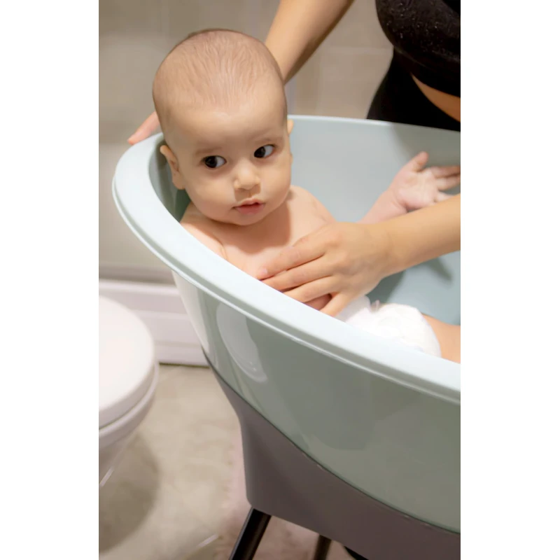 Ayaqlı vanna Babyjem, mavi, plastik Ayaqlı vanna Babyjem, mavi, plastik