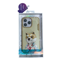 Чехол для телефона Nimmy Apple iPhone 15 Pro Max, желтый Hachiko