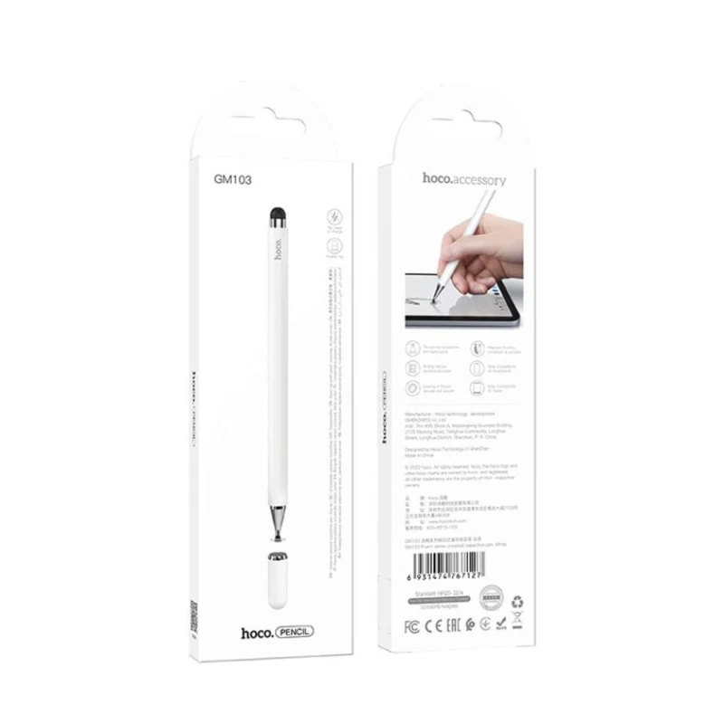 Стилус Hoco Pencil GM103 White Стилус Hoco Pencil GM103 White