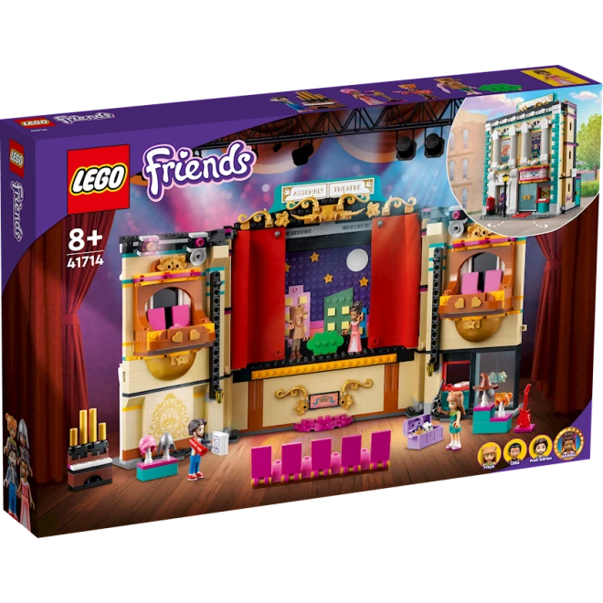 Конструктор Lego Friends Andrea's Theater School 41714, 8+ лет, 1154 элементов