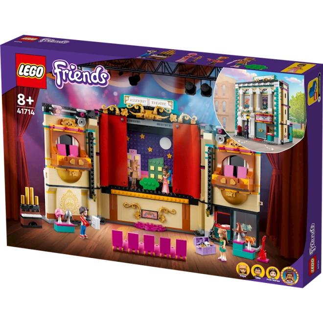 Конструктор Lego Friends Andrea's Theater School 41714, 8+ лет, 1154 элементов