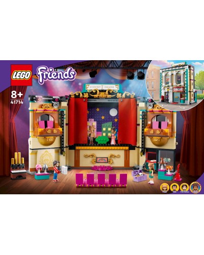 Konstruktor Lego Friends Andrea's Theater School 41714, 8+ yaş, 1154 hissə