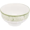 Салатница Ardesto Siena, фарфор, бело-зеленый, 11.5 см Салатница Ardesto Siena, фарфор, бело-зеленый, 11.5 см