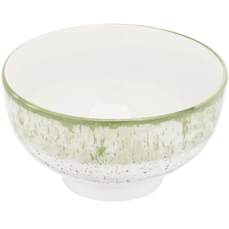 Салатница Ardesto Siena, фарфор, бело-зеленый, 11.5 см Салатница Ardesto Siena, фарфор, бело-зеленый, 11.5 см