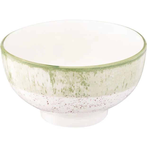 Салатница Ardesto Siena, фарфор, бело-зеленый, 11.5 см Салатница Ardesto Siena, фарфор, бело-зеленый, 11.5 см