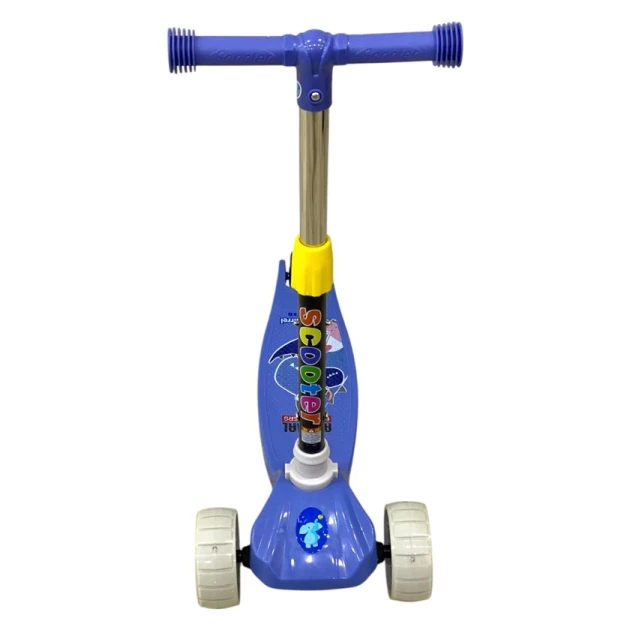 Детский самокат 502_blue, голубой