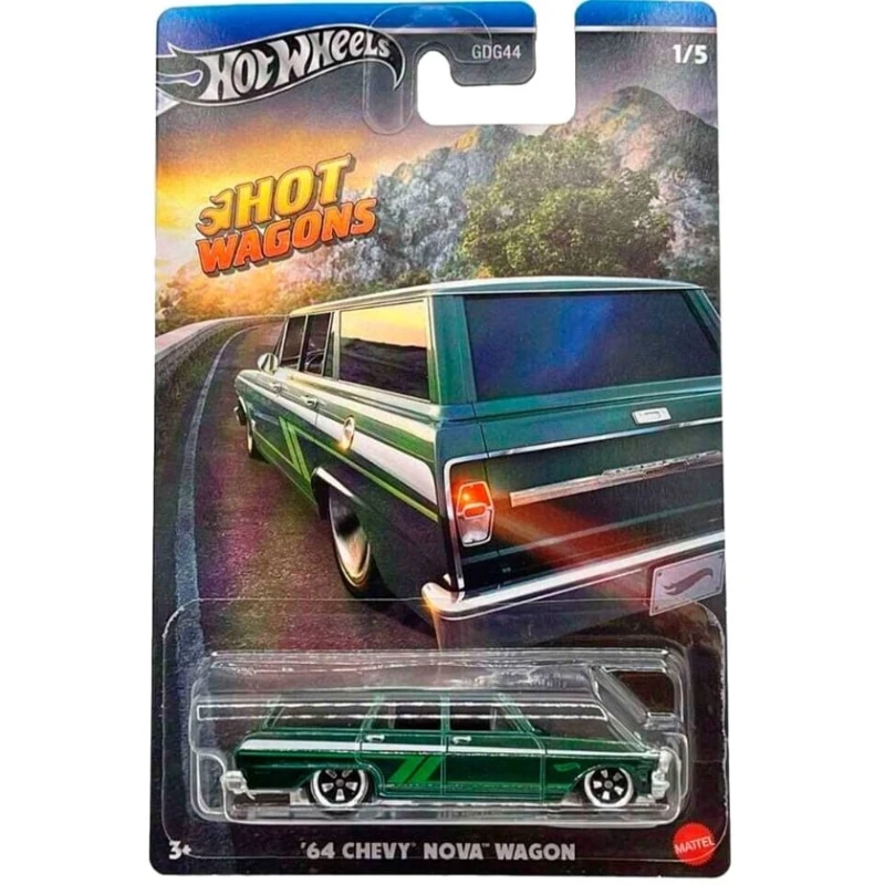 Oyuncaq maşın dəsti Mattel HWR56 Hot Wagons, məhsul çeşiddə