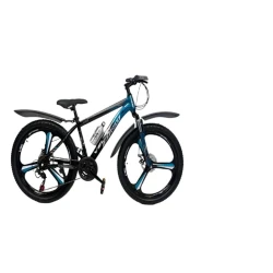 Velosiped Velostrim Mercedes, qara/mavi, ölçü 26