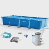 Şişmə hovuz Intex H282025274NP, göy, 450x220x84 sm, 7127 l, с фильтр-насосом