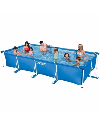 Şişmə hovuz Intex H282025274NP, göy, 450x220x84 sm, 7127 l, с фильтр-насосом