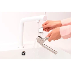 Пресс для чеснока Brabantia, 18.2x5x3 см, нержавеющая сталь, серебристый