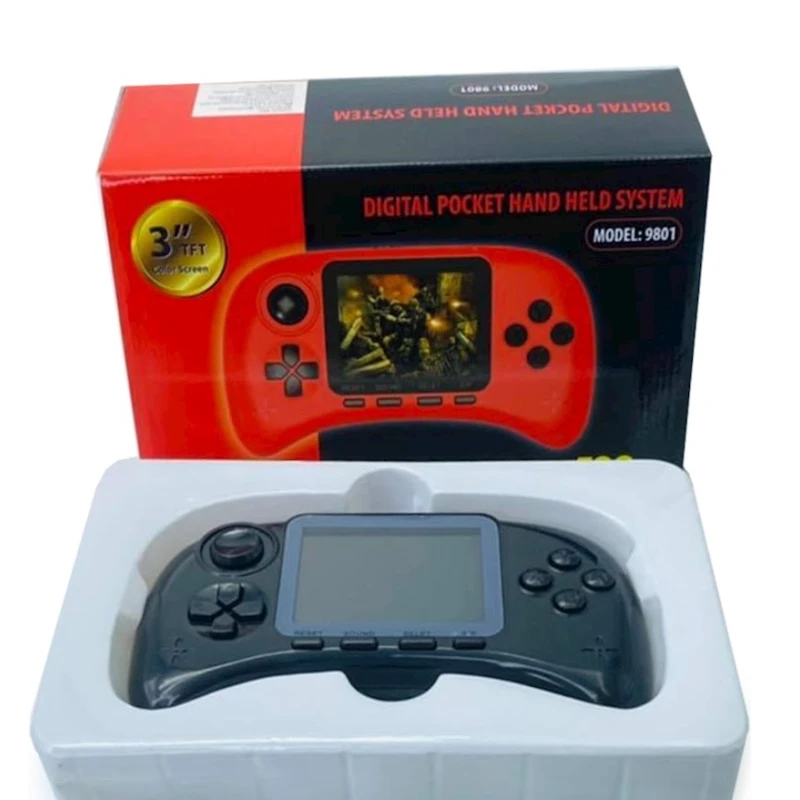 Портативная игровая приставка Digital Pocket Hand Held System 9801 черный