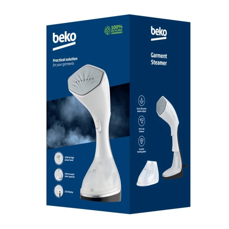 Əl buxarlayıcısı Beko STM 6120 W Əl buxarlayıcısı Beko STM 6120 W