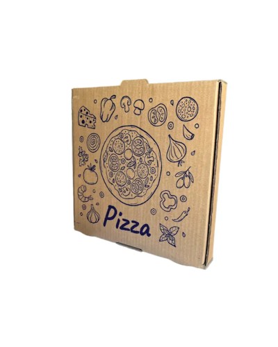 Pizza üçün birdəfəlik qutu dəsti Loyal 9130805322, karton, 30х30 sm, 1000 əd
