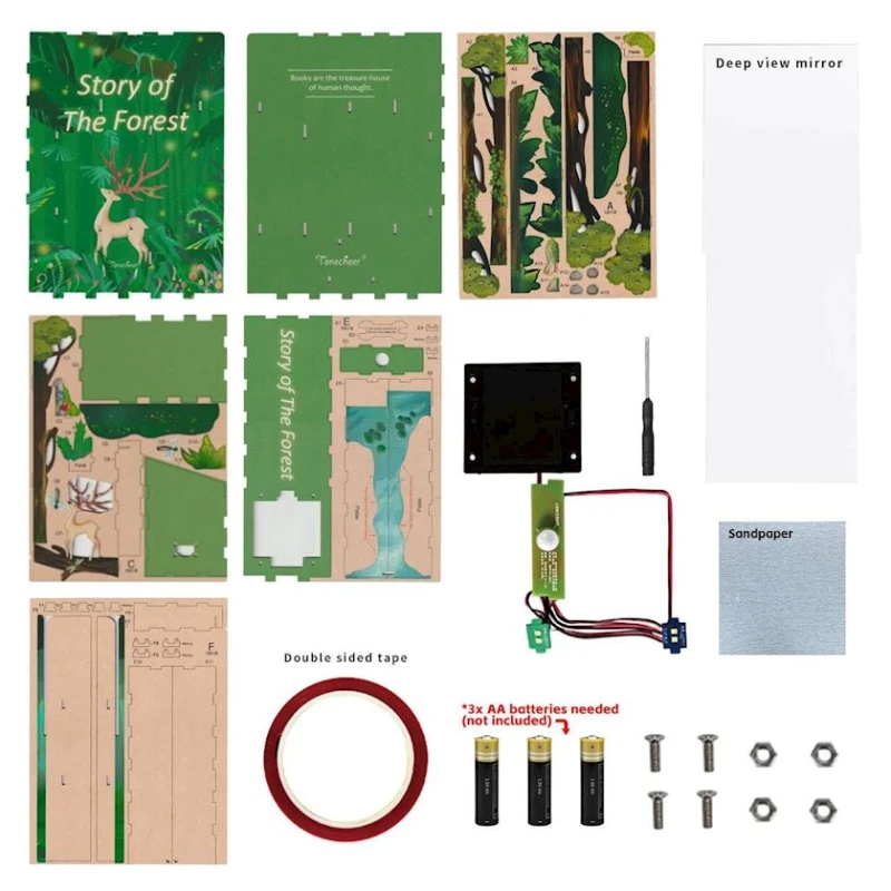 3D пазл Story of The Forest, 45 деталей 3D пазл Story of The Forest, 45 деталей