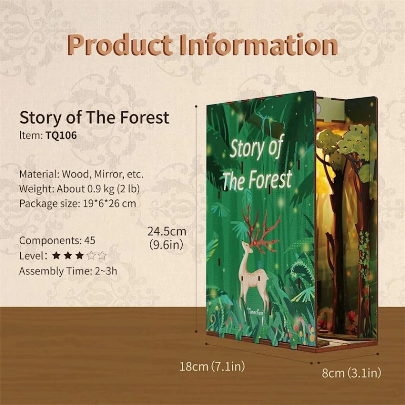 3D пазл Story of The Forest, 45 деталей 3D пазл Story of The Forest, 45 деталей