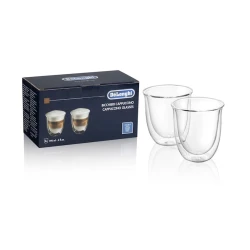Набор стаканов для кофе DeLonghi Cappuccino DLSC311, 2 шт