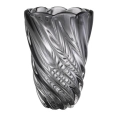 Vaza Eichholtz Contessa L, 20.5x29 sm, şüşə, boz