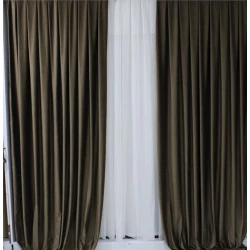 Шторы Sahara SHA-000009, коричневые Шторы Sahara SHA-000009, коричневые