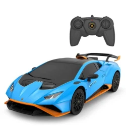 Radio ilə idarə olunan maşın Rastar Lamborghini Huracan STO, mavi