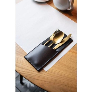 Süfrə ləvazımatları üçün zərf, 2 ədəd, qara