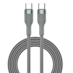 Kabel Wiwu Wi-C017 Type-C to Type-C, 100W, 2 m, Grey