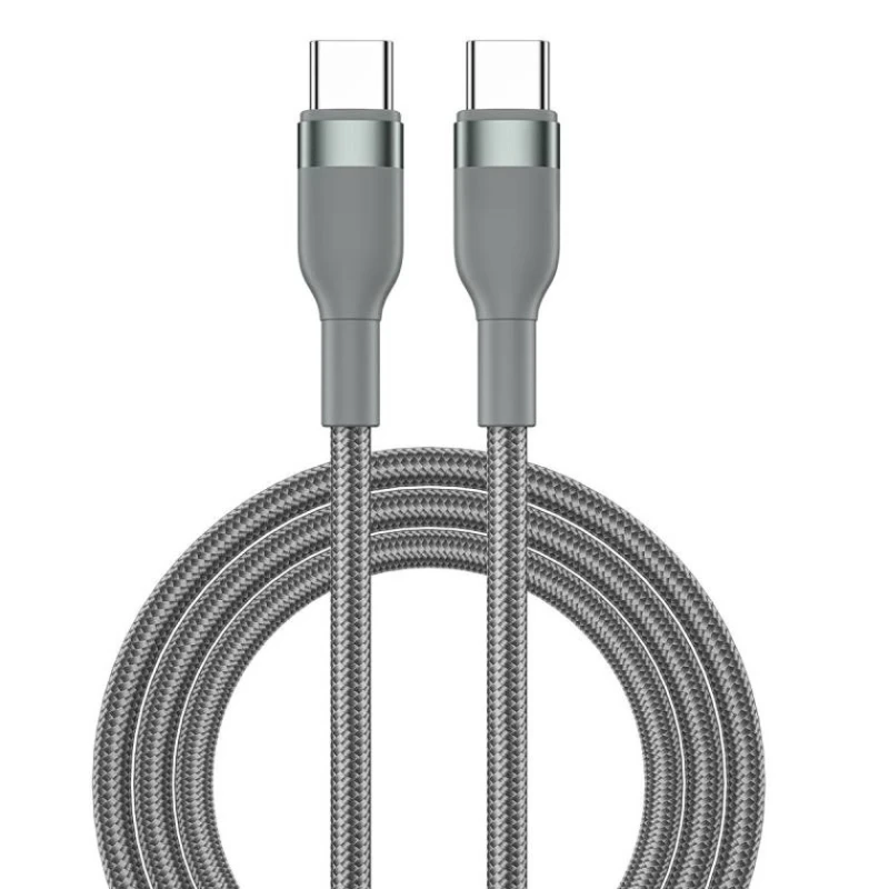 Kabel Wiwu Wi-C017 Type-C to Type-C, 100W, 2 m, Grey