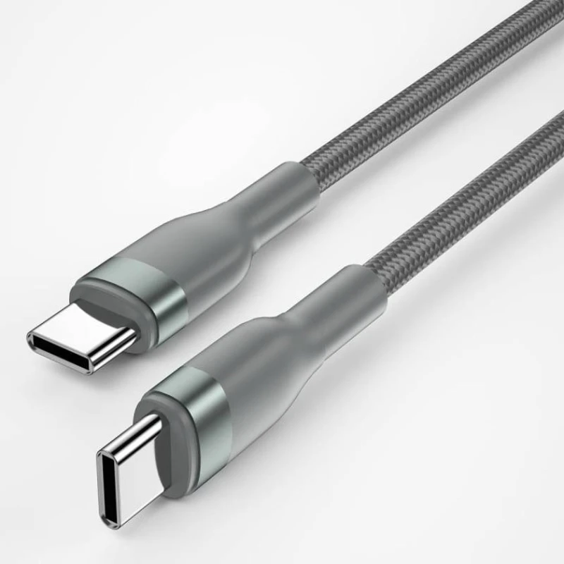 Kabel Wiwu Wi-C017 Type-C to Type-C, 100W, 2 m, Grey