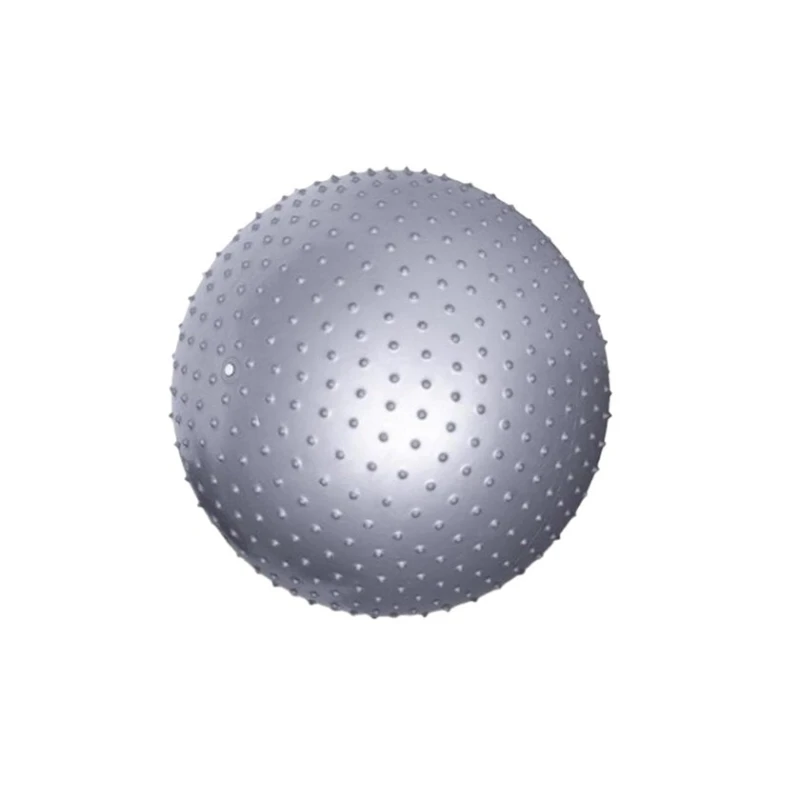 Фитбол Gymnic 1062 с шипами, ПВХ, серый, 85 см
